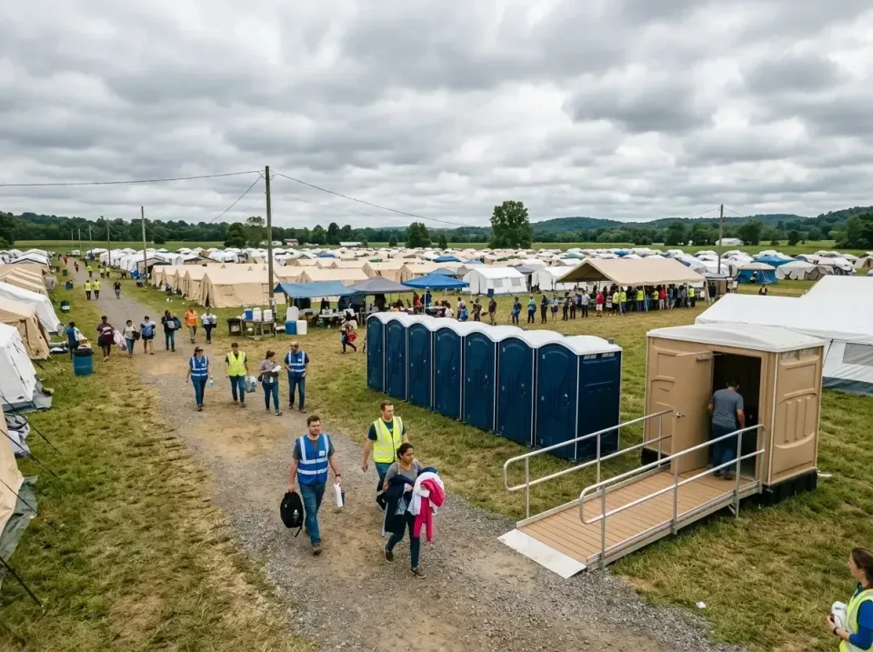 disaster-relief-camp-restrooms-010 — frequently asked questions, Dumpster & Portable Bathrooms Rental in Anoka, MN